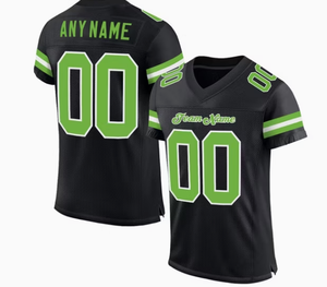 Maillot de football américain personnalisé avec logo d'équipe, fourni par l'usine de vêtements de sport - Product Image 2