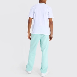 Pantalones Casuales de Hombre, Ligeros, Personalizados en Color Azul Claro y Verde Menta, OEM ODM, con Todas las Tallas y Logotipo, Precio al por Mayor - Product Image 6