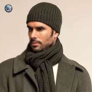 Bonnet en Jacquard Nouveau Design 2026 100% Laine / Coton à Prix Bas, Service OEM, Vente en Gros, Fabrication Personnalisée - Product Image 3