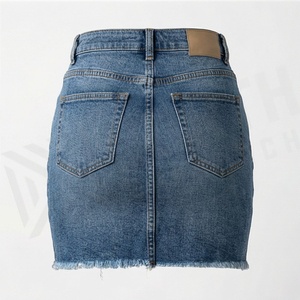 Último Diseño OEM, Shorts de Mezclilla Desgarrados de Algodón, Estilo Femenino, Transpirables, Jeans para Mujer, Ropa Casual de Verano para Chicas - Product Image 2