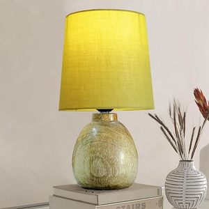Handcrafted Wooden <b>Table</b> Lamp <b>Rustic</b> <b>Bedside</b> Floor Lamp Wooden Base <b>Bedside</b> Light for Bedroom Home Decor - Product Image 5