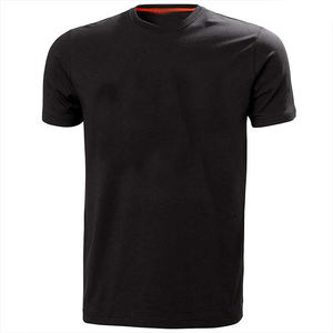 T-shirt pour homme à col en V et manches courtes en 100 % laine mérinos, personnalisable, uni, pour l'entraînement ou les occasions décontractées - Product Image 1