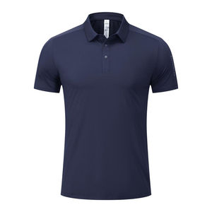 Camisetas de Punto Personalizadas para Hombre, Polos Casuales de Algodón al por Mayor, Impresión de Logotipo OEM, Transpirables, Ecológicos, de Manga Corta - Product Image 2