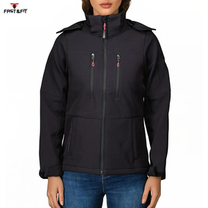 Chaqueta Impermeable de Punto Ajustada para Mujer con Logotipo Personalizado, Estilo Casual de Invierno - Product Image 5