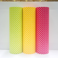 Papier synthétique recyclable non toxique, de qualité alimentaire, enduit d'un côté de résine vierge mate, imperméable, pour emballage floral, vente en gros