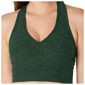Sujetador deportivo sin aros para mujer, sujetador deportivo elástico y suave para yoga, correr y uso diario - Product Image 1