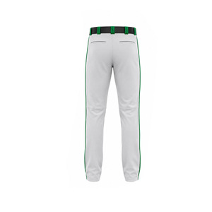Uniforme de Béisbol para Hombre Ekin-ImpeX, Blanco, Verde y Negro, Jersey de Manga Corta, Pantalones Grises, Conjunto Transpirable, Corte Regular, para Todas las Temporadas - Product Image 6
