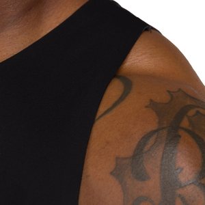 Camiseta sin mangas Aeroflex para hombre, ligera, para gimnasio, entrenamiento, transpirable, chaleco deportivo, ropa deportiva, color negro - Product Image 6