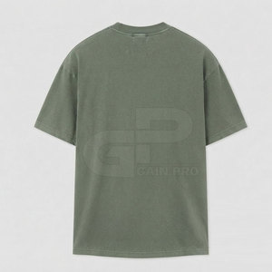 Camiseta Informal con Estampado Reflectante para Hombre, Ligera, de Algodón, Cuello Redondo, Suave, Transpirable, Prenda Esencial para el Día a Día - Product Image 2