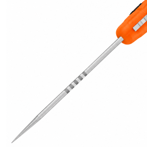 Cuchillos de Caza de Hoja Fija Grandes en Naranja, Negro y Plateado con Mango Ergonómico Antideslizante, Hoja de Acero Afilada y Funda Protectora para Campamento - Product Image 4