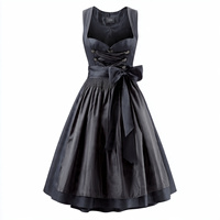 Dirndl bavarois à col droit, léger et respirant, vente en gros, personnalisation de robes Dirndl bavaroises