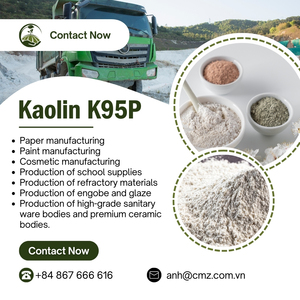 Polvo calcinado Kaolin K95P de primera calidad para revestimiento de pintura, papel de caucho cerámico, aplicación refractaria de plástico, fábrica de exportación - Product Image 2