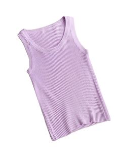 Col en v tricot débardeur 2025 été mince haut pour femme femme court femme Sexy solide décontracté sans manches t-shirt haut - Product Image 2