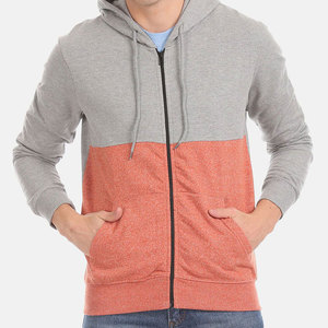 Sweat à capuche zippé pour homme, design élégant, tissu doux, coupe confortable, idéal pour le streetwear, les tenues décontractées et l'entraînement. - Product Image 1