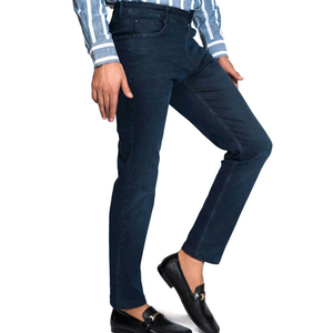 Pantalones Vaqueros de Mezclilla para Hombre, Estilo Nuevo, Elásticos, de Pierna Recta, Formales, Casuales, Transpirables, de Algodón - Product Image 4