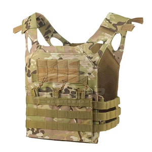 Gilet tactique léger de camping, multi-poches, gilet d'extérieur avec bretelles réglables et multiples compartiments spacieux - Product Image 2