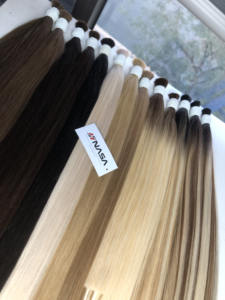 Precio de fábrica 100g Extensiones de cabello crudo ruso a granel 55 cm Cabello humano crudo vietnamita teñido en todos los colores - Product Image 4