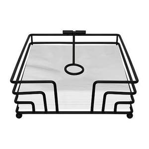 Iron Metal Contemporary Portable Napkin <b>Holder</b> for Home <b>Kitchen</b> Restaurant and Catering Services Utility and Elegance - Product Image 4