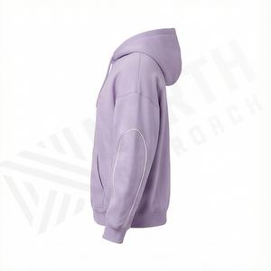 Sudadera con Capucha Lisa de Otoño, Bordado e Impresión, Felpa de Algodón Suave, Sudadera Lisa, Venta al por Mayor Directa de Fábrica, Color Personalizado - Product Image 3