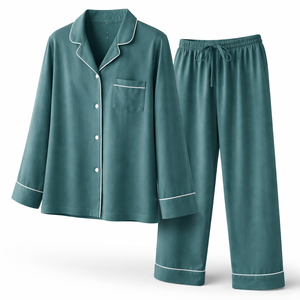 Pijamas de Algodón Suave al por Mayor para Mujer - Proveedor OEM con Diseños Personalizados Disponibles - Product Image 3
