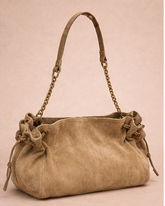 Vintage Genuine Leather Bohemian Summer Hobo <b>Bag</b> for Women Soft <b>Slouchy</b> <b>Shoulder</b> Purse Chain Strap Zip Closure Trendy Casual - Product Image 4
