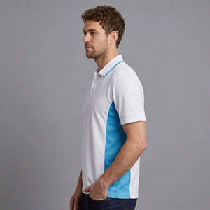 เสื้อเชิ้ตผู้ชายคอปกพับได้ พิมพ์โลโก้ตามสั่ง ผ้าโพลีเอสเตอร์/คอตตอนผสม ระบายอากาศได้ดี ทรงปกติ พิมพ์โลโก้ด้านหน้า สไตล์ลำลอง - Product Image 5