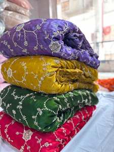 Tissu de broderie perlée haut de gamme, Tissu personnalisé, Tissu à sequins, Tissu dentelle, Vêtements de mode, Boutique de prêt-à-porter, Vente en gros, Fournisseur d'exportation - Product Image 3