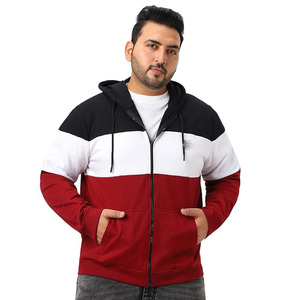 Muestra gratuita de sudadera con capucha unisex de forro polar grueso con cremallera completa y doble cremallera, personalizable con logotipo. - Product Image 1