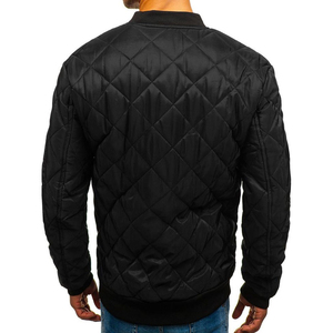 High Quality Custom Made Winter Bomber Jacket For Men Best Selling Price Casual Zipper Closure Men Bomber Jacket for Outdoor - Product Image 3