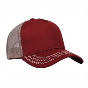 Casquettes de camionneur brodées Godspeed 4ever unisexe en maille, style streetwear, ajustables, décontractées, 100 % coton, quatre panneaux - Product Image 6
