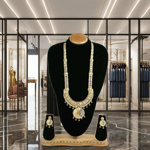 Venta al por mayor 14K 18K 24K chapado en oro collares largos de moda, formando joyería, joyería tradicional, joyería llena de oro Oro Joyeria. - Product Image 2