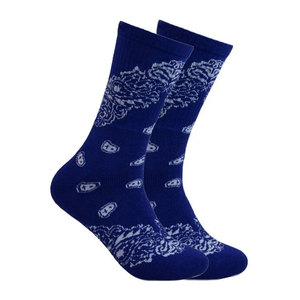 Bandanna Athletic Sports Cushioned Unisex Everyday Comfort Crew <b>Socks</b> Breathable Soft Fabric Durable Performance Training Gym - Product Image 3