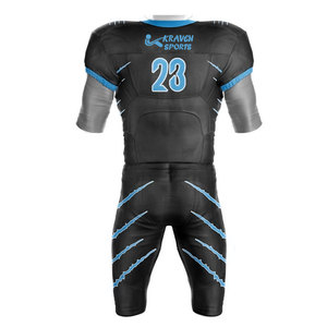 Hot Selling Custom Digital Printed Unique Style American Football Uniform Top Selling American Football Uniform - Product Image 3