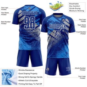 Uniforme de Fútbol Personalizado por Sublimación, Diseño de Última Moda, Fabricante de Fábrica al por Mayor - Product Image 3