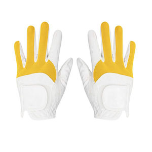 Custom Made Cabretta PU Leather Golf Gloves Left/Right Hand Premium Lightweight Adjustable Wrist <b>Strap</b> Battle Gloves Soft - Product Image 3