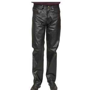 Pantalon en cuir et toile pour homme, design personnalisé de haute qualité, prix raisonnables, léger, tendance, différentes tailles, pantalon en cuir - Product Image 1