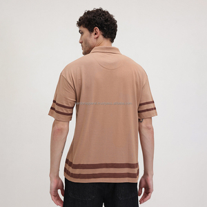 Nardon Apparel Custom High Quality Cotton Blend Polyester Navy Luxury Blank Men's Polo <b>Long</b> <b>Sleeve</b> <b>Shirts</b> - Product Image 2