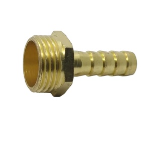 Buse de tuyau en laiton durable pour un contrôle efficace du débit d'eau dans les applications de jardinage, de nettoyage et de plomberie extérieure - Product Image 4