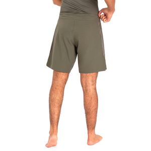 Shorts MMA Vert Olive pour Hommes 2026 – Coupe Classique, Séchage Rapide, Tenue d'Entraînement Arts Martiaux Mixtes, Taille Adulte, Polyester Teint Uni - Product Image 2