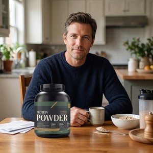 Poudre Protéinée Prise de Masse OEM Marque Privée 6 lbs 50g Protéines Vanille Soutien Musculaire Nutrition Sportive Logo Personnalisé - Product Image 2