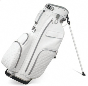 Premium Quality Genuine Leather Waterproof <b>Golf</b> Cart Bag Multiple Storage Pockets <b>Golf</b> Club Organizer Custom Branding OEM - Product Image 5