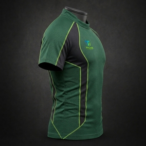 Maillot de rugby professionnel pour équipe, séchage rapide, tissu polyester, panneaux respirants, gestion de l'humidité, mouvements flexibles, personnalisable - Product Image 6