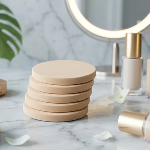 [K-ESSENTIALS] พัฟแต่งหน้าธรรมชาติ ไฮโดรฟิลิก สำหรับรองพื้นแบบเปียกและแห้ง - Product Image 1