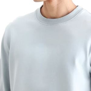 Sudaderas Casuales para Hombre, Cuello Redondo, Básicas, Mezcla de Algodón, Logotipo Personalizado, Servicio OEM, Sudaderas Transpirables para Hombre - Product Image 2