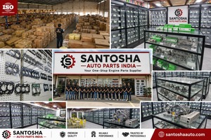 Pièces automobiles Santosh, chemise de cylindre moteur 6D14, alésage 110 mm, fonte de qualité supérieure, pièces pour camions diesel, garantie 1 an - Product Image 6
