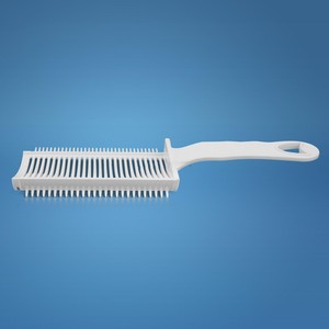 Peine profesional para desvanecimiento de cabello, peine de plástico para cortapelos, peine plano para desvanecimiento, herramienta de estilismo para barbería y uso doméstico en salones. - Product Image 2