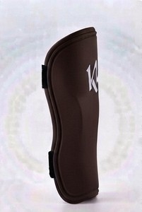 Protège-tibias en tissu de coton KLTW INT'L, légers, protection de base, coque en PP durable, pour le kickboxing, adultes, toutes saisons, colorés - Product Image 3