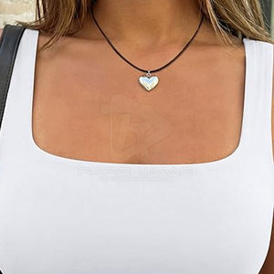 Camiseta sin mangas ligera y transpirable para mujer, tela elástica cómoda, cuello redondo, fabricante mayorista personalizado - Product Image 6
