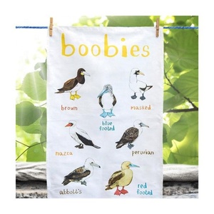 Safron Pomogranate Embroidered Personalized Vibrant Dish Towel Your Design Accepted Custom Logo From Indian Supplier & Exporters - Product Image 5