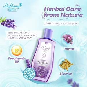 Gel Íntimo Femenino Daily Fresh con Lavanda Suave, Orgánico, a Base de Hierbas, pH Balanceado, Hecho en Vietnam, Cuidado Calmante - Product Image 2